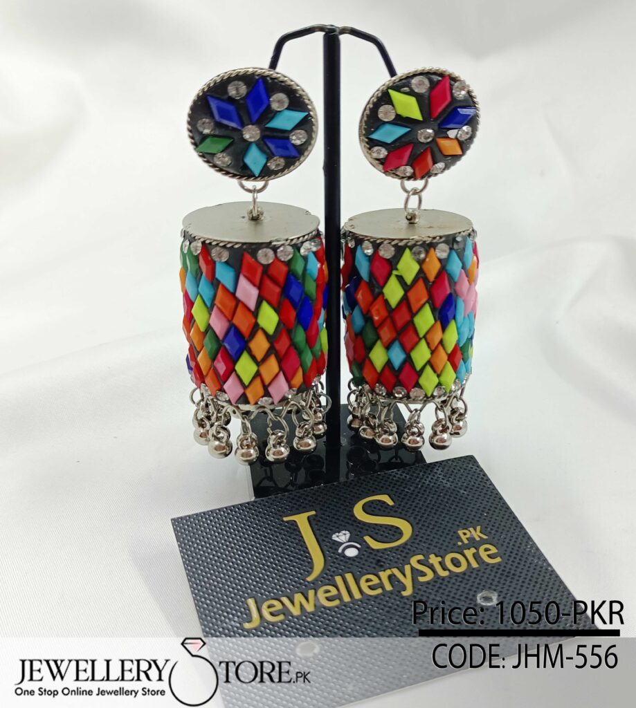 Oxidized deals jhumkas online