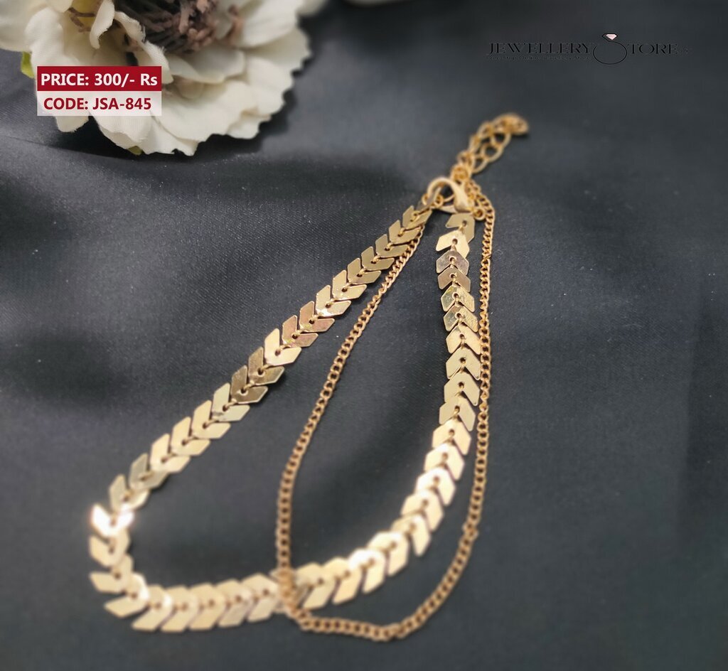 Indian Payal Anklets Chain Anklets - J.S Jewellery Store PK