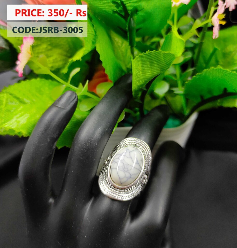 Branded Real Stone Silver Ring Price in Pakistan J.S Jewellery Store PK