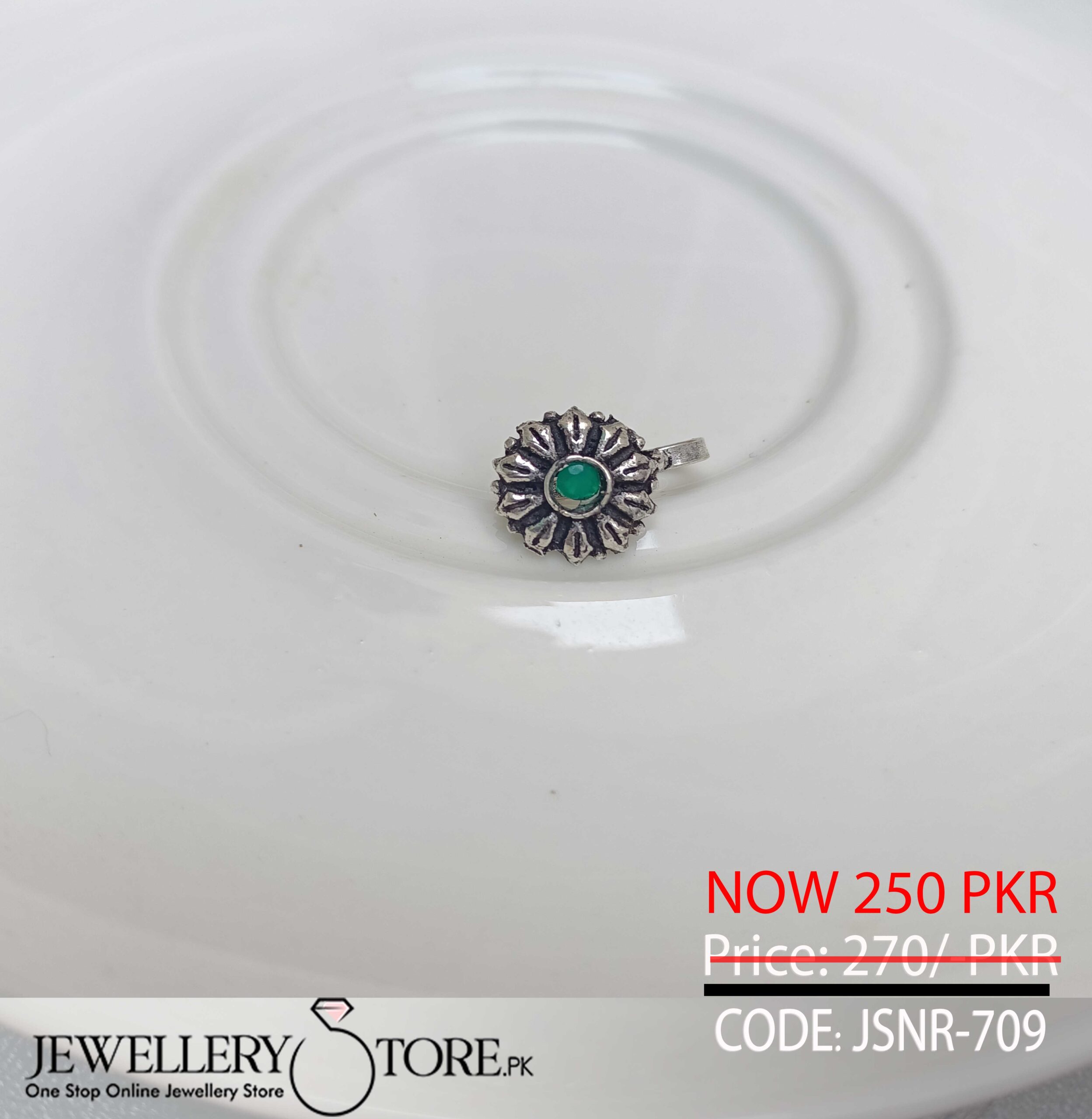Buy Shaya 92.5 Sterling Silver Antique Dimmas Nose Ring for Women Online At  Best Price @ Tata CLiQ