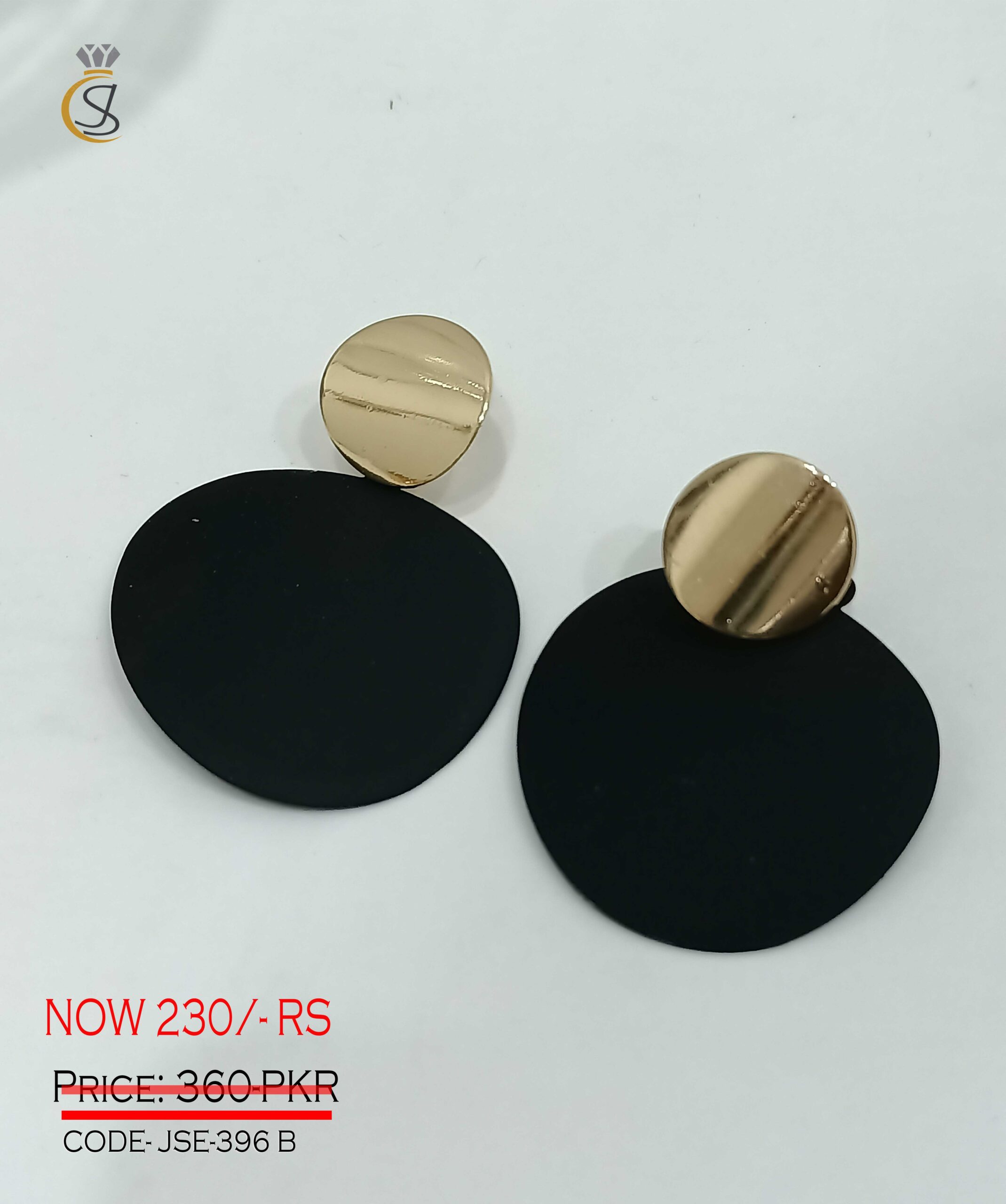 Black earrings outlet for western dresses